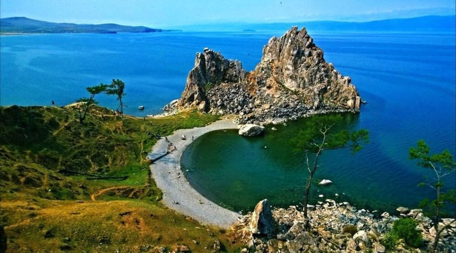 Ольхон - единственный населённый остров озера Байкал